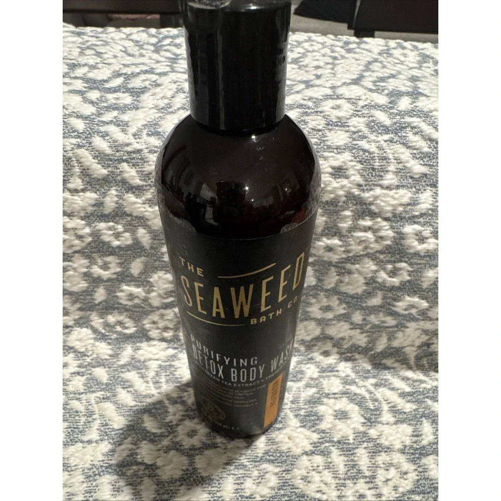 The Seaweed Bath Co. Purifying Detox Body Wash, Refresh Scent (Orange, Eucaly...
